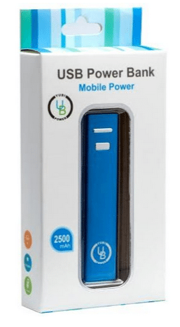 Portable USB Power Bank - Keep your devices charged when you're on the go!!