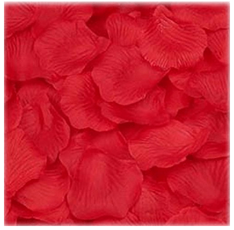 Silk Rose Petals for Decor - 1000 pcs #Valentine'sDayDecor #Romantic