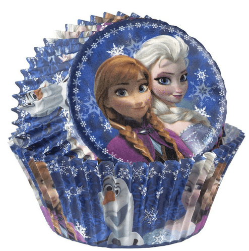 Frozen Cupcake Liners 50ct for $3.12 #FrozenParty #AThriftyMom #FrozenCupcakes #Frozen