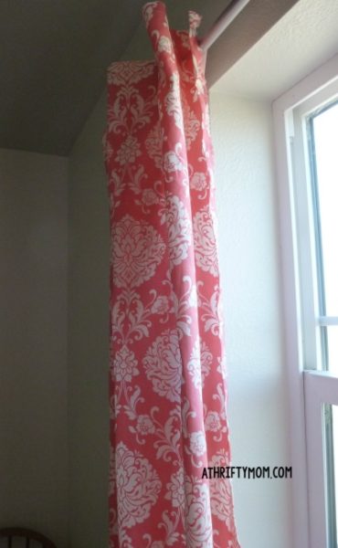 diy curtains, so easy to make!, #curtains, #fabric, #tutorial, #makeyourowncurtains, #easyhomeimprovements