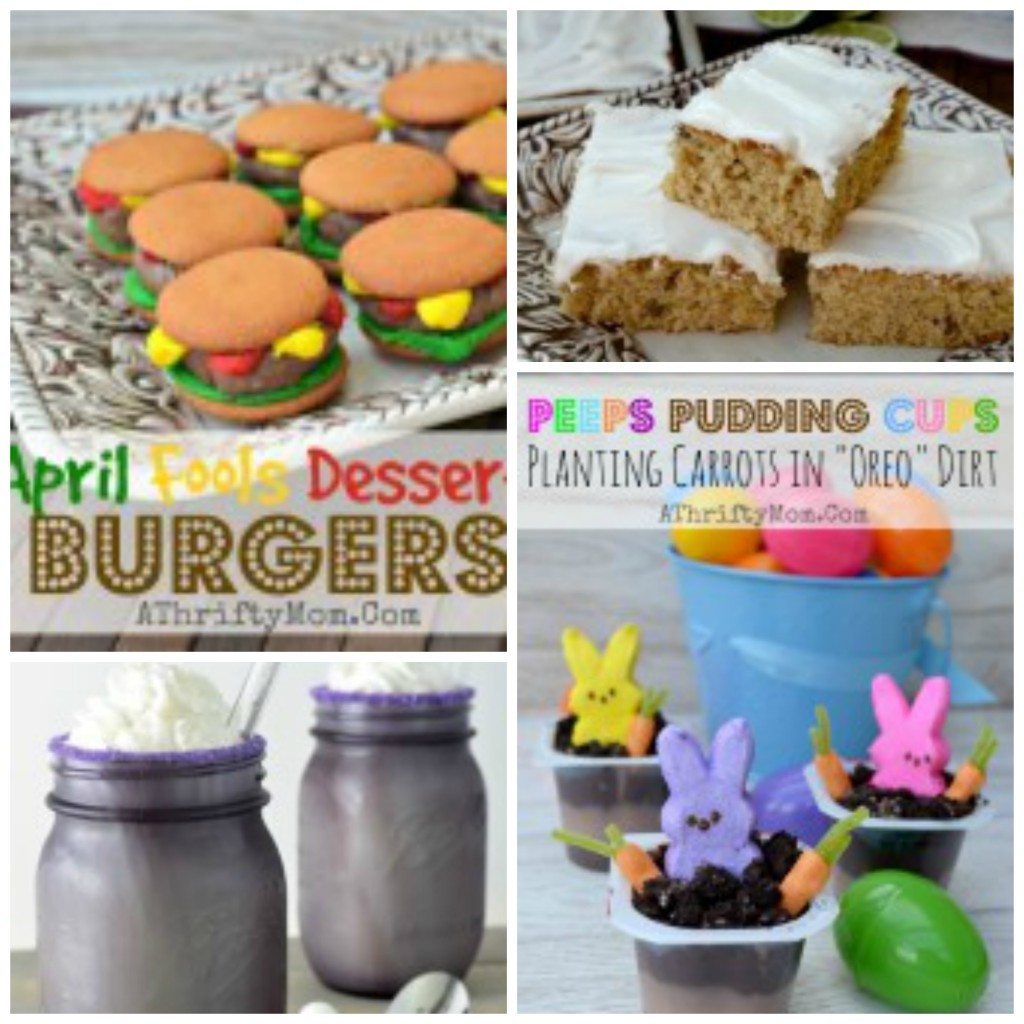 Fun with Easter and April Fools foods