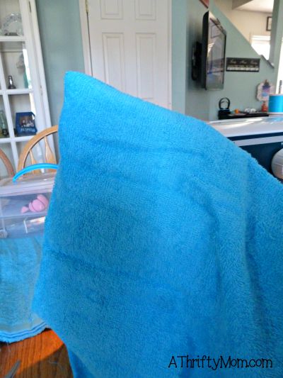 how to make a hooded towel, baby gift, diy, thrifty gift ideas, thrifty ways to save. baby shower gift idea. hooded towel, sewing