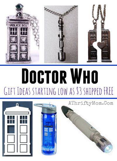Doctor Who ScrewDriver, Tradis Police Box so many fun options, Stocking stuffers for tween or teens who love Dr. Who