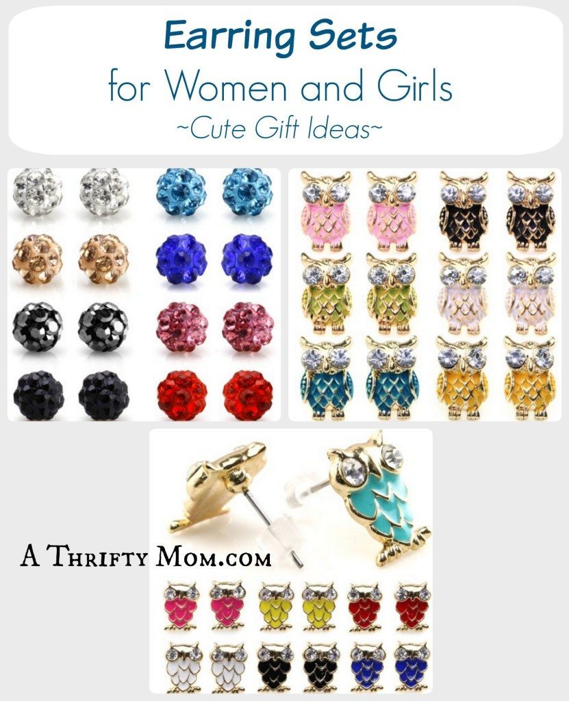 Earring Sets for Women and Girls - Cute Gift Ideas