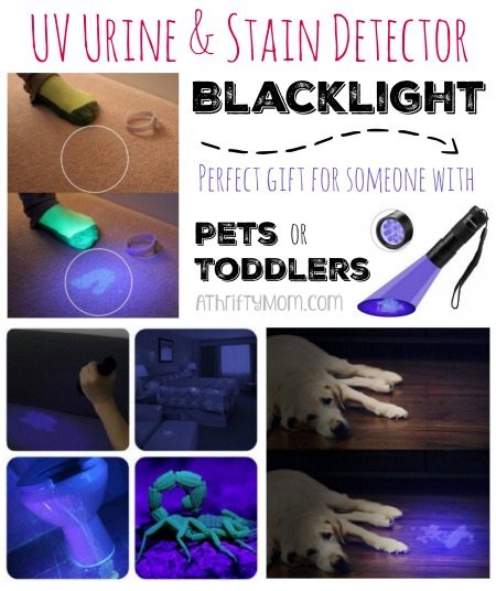 Pet owner gift ideas, How to get rid of pet oder in your house, UV Urine & Stain Detector Blacklight perfect for dogs, cats or even toddlers