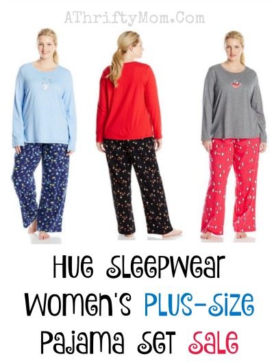Plus Sized Fashion Sale, Hue Sleepwear Women's Plus-Size Pajama Set, amazon deals online