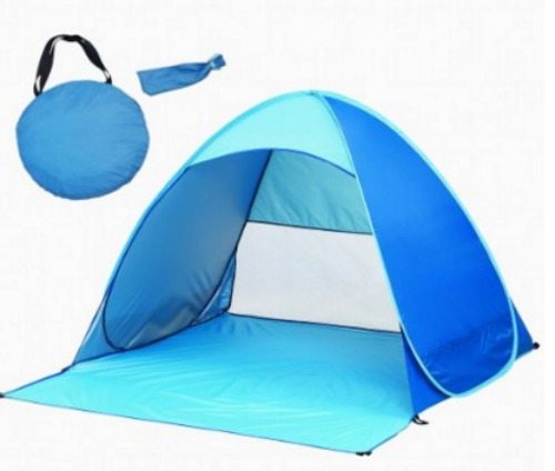 pop up tent perfect for the beach, sports games, sun protection, sunscreen