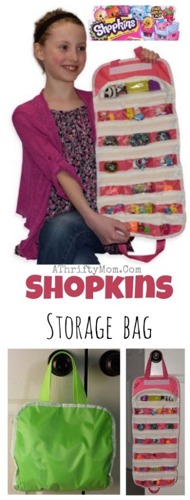 Shopkins bag and storage cas perfect Birthday Party gift idea for your little Shopkins fan, Popular Shopkins gift idea