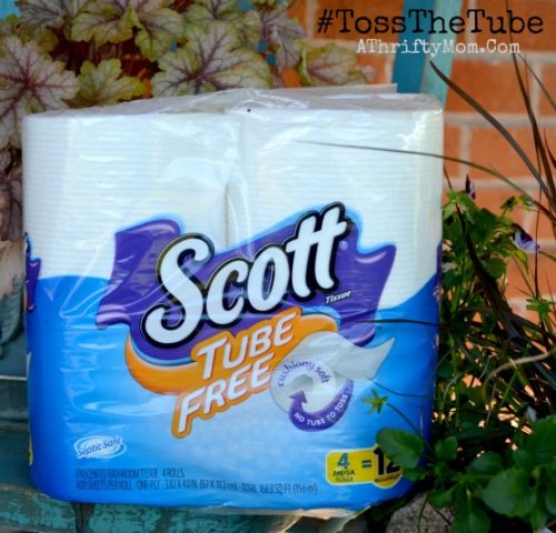 Scott Tube-Free Toilet paper, great way to help the environment and saves you time too #ad #scotttubefree #tossthetube