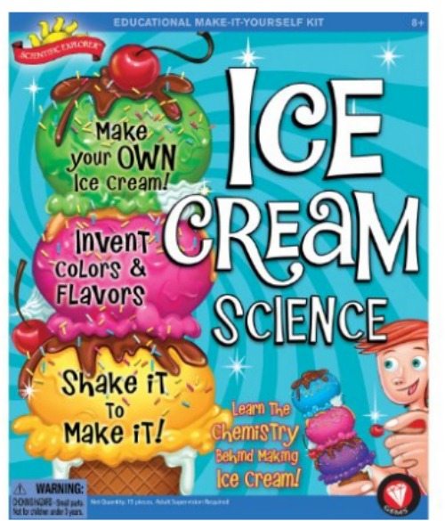 ice cream science, boredom buster, gifts for kids, science, stem