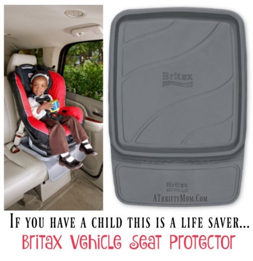 parenting hacks, carseat hacks, tips to keep your car clean, Britax Vehicle Seat Protector
