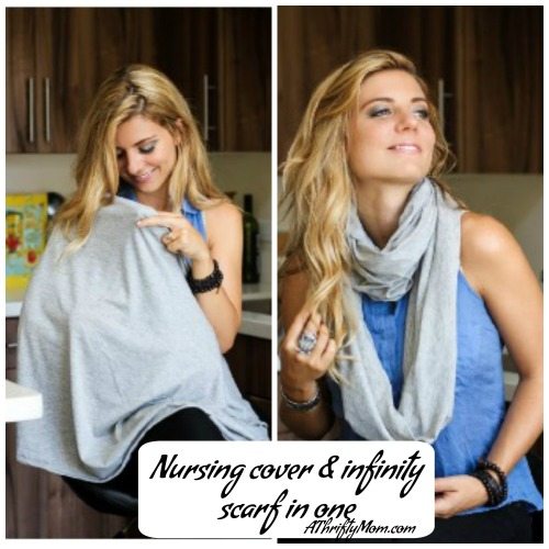 Nursing cover infinity scarf