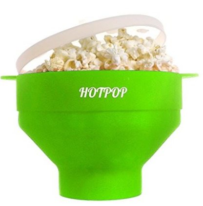 Microwave popcorn popper