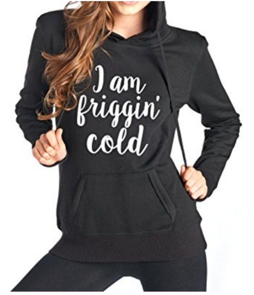 Hoodie for cold people