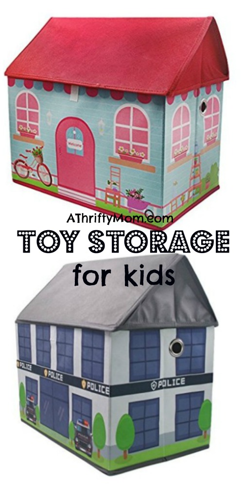 Lidded storage for kids