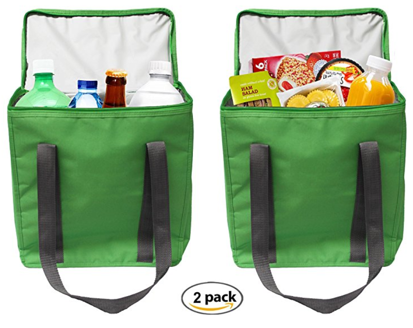Large INSULATED Grocery Totes