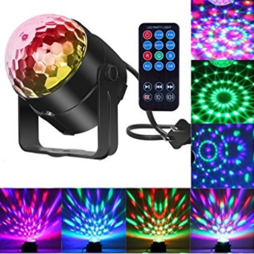 Sound activated party light