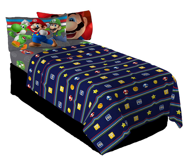 Nintendo Super Mario Sheet Set