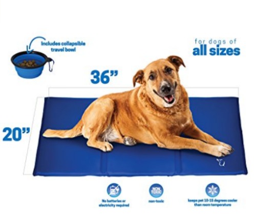 Cooling pet bed