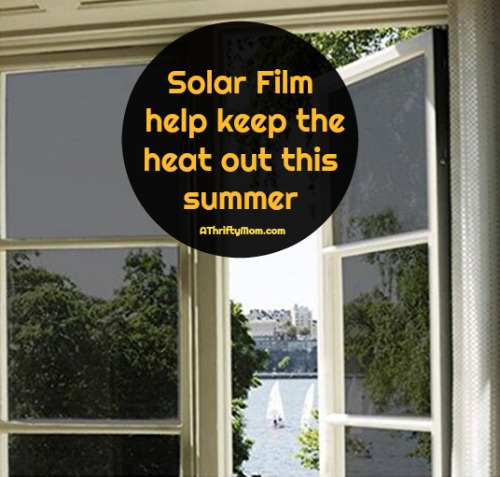 Solar film for windows
