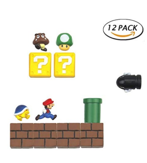 Super Mario magnet set