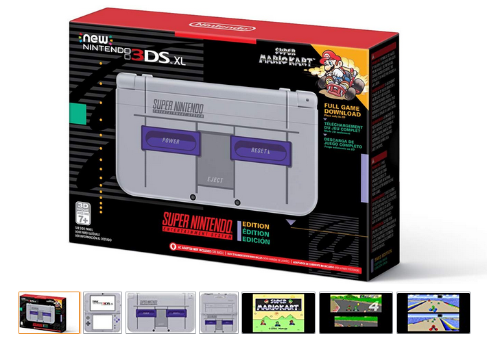 Nintendo 3DS XL - Super NES Edition