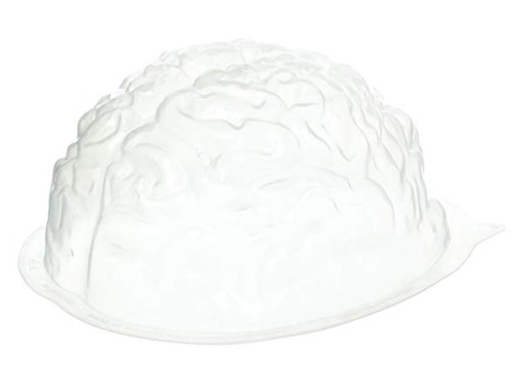 Plastic brain jello mold