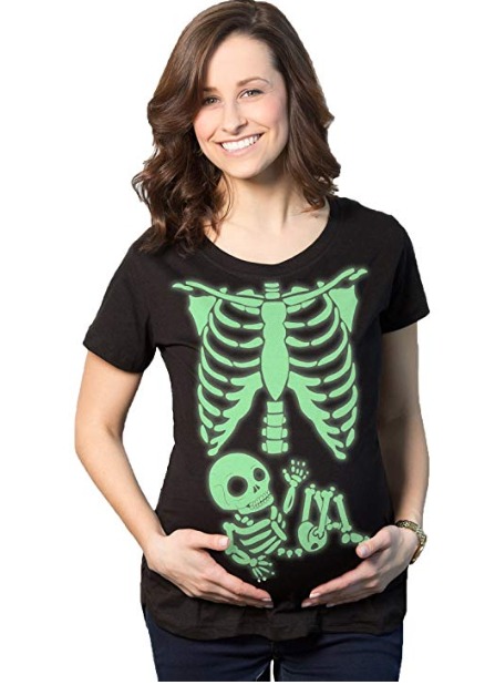 Maternity skeleton tee
