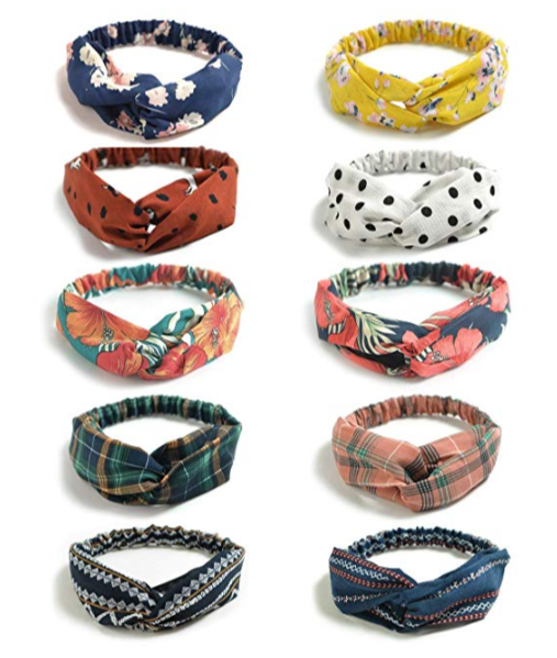 10 pack of headbands for women