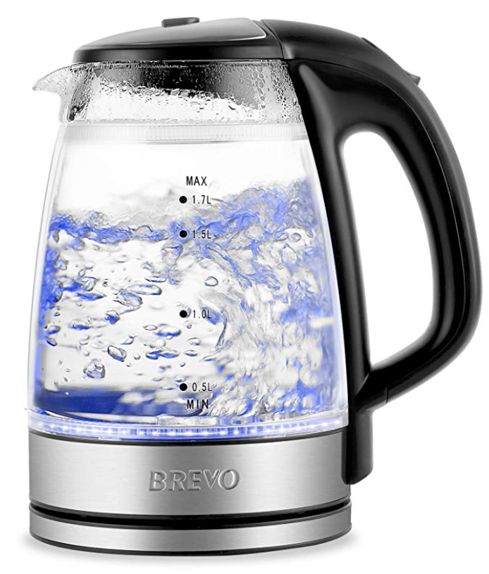 Double Wall Electric Glass Kettle