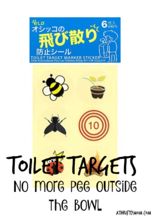 Toilet targets, no more pee missing the bowl