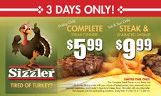 Thrifty Deal at Sizzler - A Thrifty Mom
