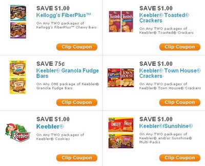 Kelloggs and Keebler coupons to print - A Thrifty Mom - Recipes, Crafts ...