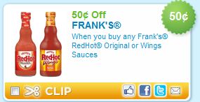 Frank's RedHot coupon is back again - A Thrifty Mom - Recipes, Crafts ...