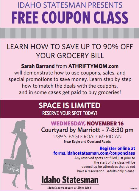 Thrifty coupons and discounts