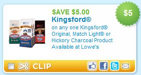 Kingsford Charcoal $5 off new printable coupon ~ Grab yours - A Thrifty ...