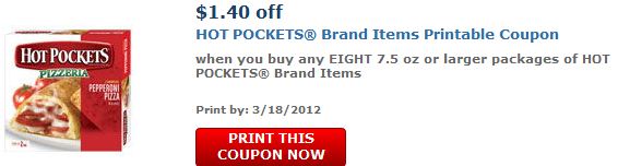 New Printable coupons Hot Pockets, Pillsbury, Nature's Bounty and ...