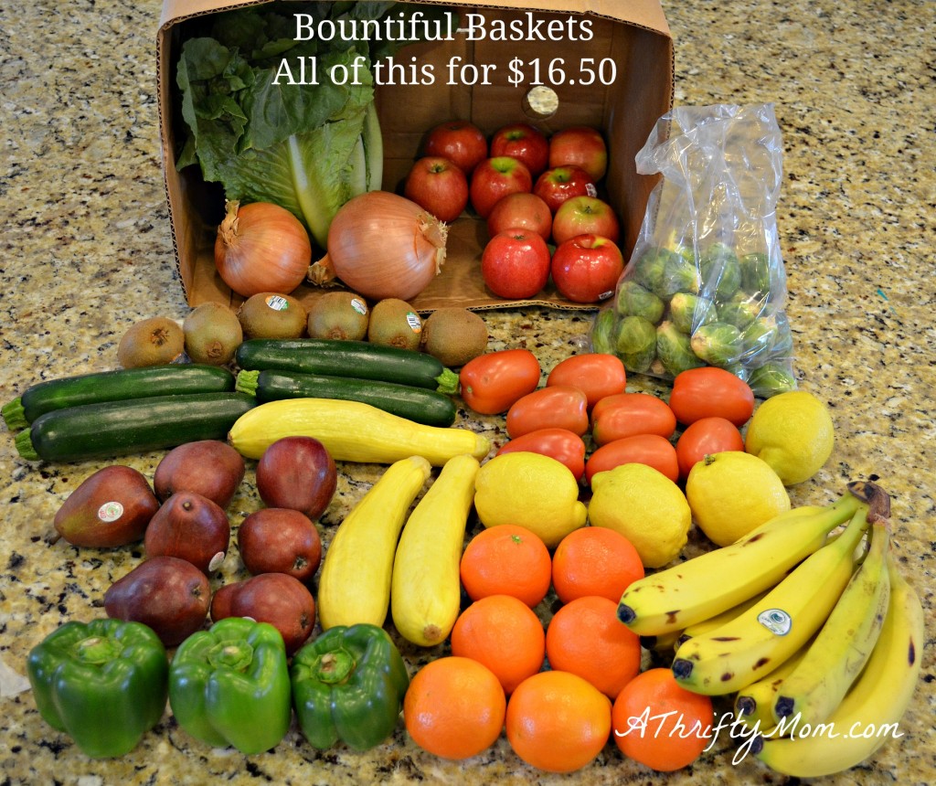 How to save on produce BOUNTIFUL BASKET SIGN UP 4/16, OPENS AT NOON
