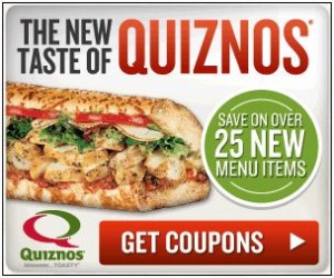Quiznos Coupons - A Thrifty Mom - Recipes, Crafts, DIY and more