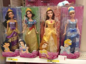 target glitter dolls