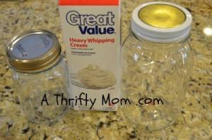 with to make jar a  how cream heavy â€“ a in jar in Homemade butter DIY whipping butter