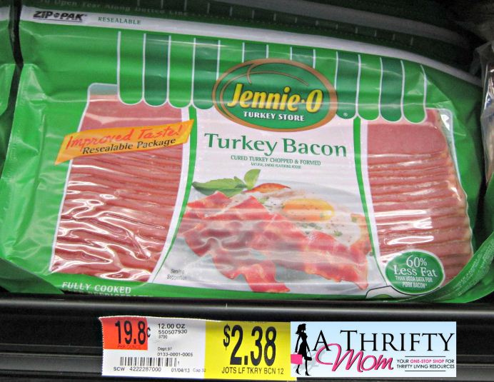 JENNIE-O TURKEY BACON low as $.38 AT WALMART~ PRINT YOUR COUPON NOW - A ...
