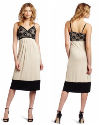 MOD Lace Spaghetti Strap Dress