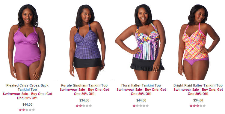 maurices plus swim