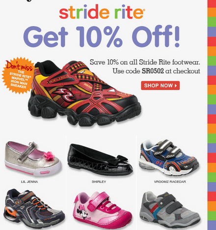 who sells stride rite shoes