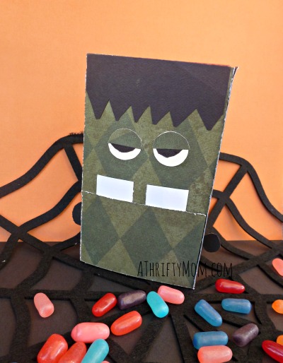 Candy Wrapper Gift Card/ Money Holder Halloween~ Frankenstein - A ...