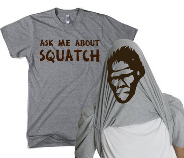 ask me about sasquatch shirt