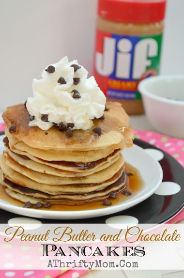 butter ~  and Recipe  Chocolate Butter pancakes Breakfast Quick Pancakes Easy Peanut make how to peanut with and mix