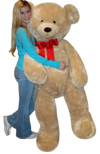 valentines day huge teddy bear