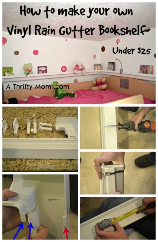 vinyl gutters how assemble to out book  to vinyl rain build DIY gutter How a  of shelf a